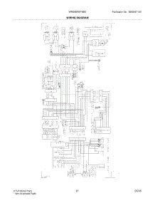 21 - Wiring Diagram parts for White Westinghouse Refrigerator WRS6MR5FMB0 from AppliancePartsPros.com