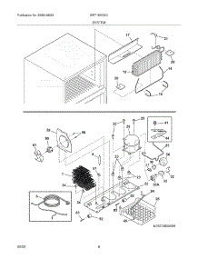 09 - System parts for White Westinghouse Refrigerator WRT15MG5CS7 from AppliancePartsPros.com