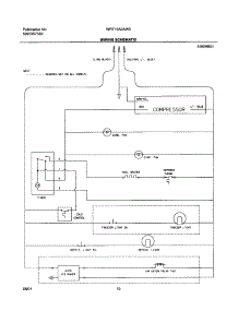 10 - Wiring Schematic parts for White Westinghouse Refrigerator WRT15A0AW0 from AppliancePartsPros.com