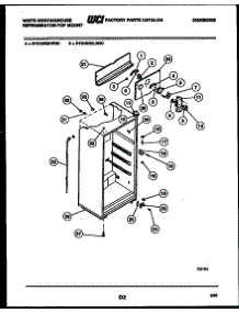 03 - Cabinet Parts parts for Frigidaire Refrigerator RTG163GLW3C from AppliancePartsPros.com