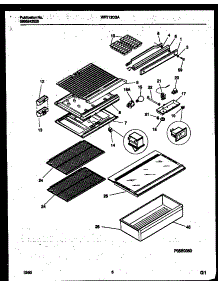 04 - Shelves And Supports parts for Frigidaire Refrigerator WRT13CGAW0 from AppliancePartsPros.com