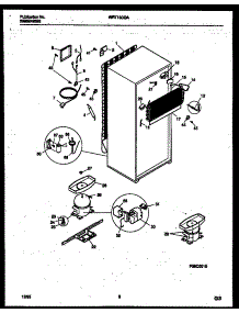 05 - System And Automatic Defrost Parts parts for Frigidaire Refrigerator WRT13CGAW0 from AppliancePartsPros.com