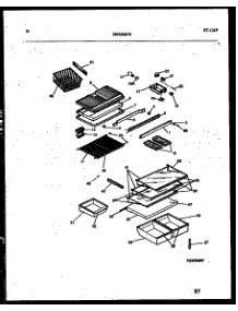 06 - Shelves And Supports parts for Frigidaire Refrigerator RT217NCW0 from AppliancePartsPros.com