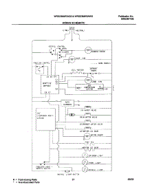 21 - Wiring Scheamtic parts for White Westinghouse Refrigerator WRS23MW3AQ3 from AppliancePartsPros.com