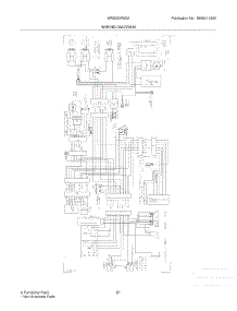 21 - Wiring Diagram parts for White Westinghouse Refrigerator WRS23MW3AWA from AppliancePartsPros.com