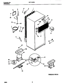 05 - Cooling System parts for Frigidaire Refrigerator WRT15DRBW1 from AppliancePartsPros.com