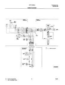 11 - Wiring Diagram parts for White Westinghouse Refrigerator WRT15MB3AW2 from AppliancePartsPros.com