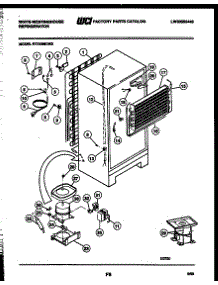 05 - System And Automatic Defrost Parts parts for Frigidaire Refrigerator RT219MCD2 from AppliancePartsPros.com