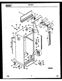 03 - Cabinet Parts parts for Frigidaire Refrigerator WRT19NRAW0 from AppliancePartsPros.com