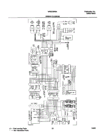 23 - Wiring Diagram parts for White Westinghouse Refrigerator WRS23W0AW4 from AppliancePartsPros.com
