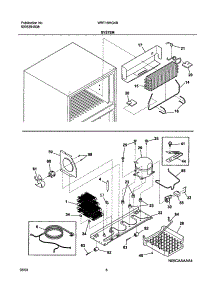09 - System parts for White Westinghouse Refrigerator WRT15MG4BQ0 from AppliancePartsPros.com