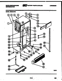 04 - Cabinet Parts parts for Frigidaire Refrigerator RS249JCV2 from AppliancePartsPros.com