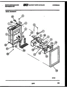 07 - Ice Door, Dispenser And Water Tanks parts for Frigidaire Refrigerator RS249MCV1 from AppliancePartsPros.com