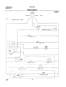 10 - Wiring Schematic parts for White Westinghouse Refrigerator WRT21S4AQ3 from AppliancePartsPros.com