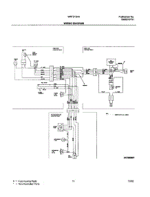 11 - Wiring Diagram parts for White Westinghouse Refrigerator WRT21S4AQ3 from AppliancePartsPros.com