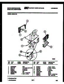 03 - Electrical Parts parts for Frigidaire Air Conditioner AC064L7A2 from AppliancePartsPros.com