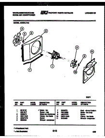 04 - Air Handling Parts parts for Frigidaire Air Conditioner AC064L7A2 from AppliancePartsPros.com
