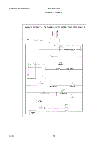 10 - Wiring Schematic parts for White Westinghouse Refrigerator WWTR1802KW6 from AppliancePartsPros.com