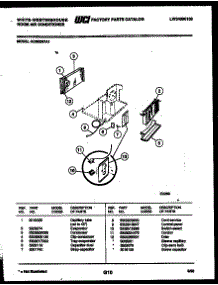 03 - Electrical Parts parts for Frigidaire Air Conditioner AC082N7A1 from AppliancePartsPros.com