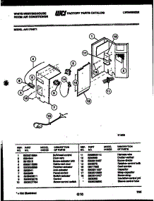 03 - Electrical Parts parts for Frigidaire Air Conditioner AH117N2T1 from AppliancePartsPros.com