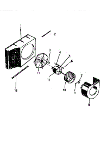 05 - Air Handling parts for Frigidaire Air Conditioner AH124J2T1 from AppliancePartsPros.com
