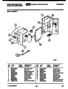 03 - Electrical Parts parts for Frigidaire Air Conditioner AH086N7T1 from AppliancePartsPros.com