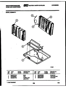 06 - Unit Parts parts for Frigidaire Air Conditioner AH086N7T1 from AppliancePartsPros.com