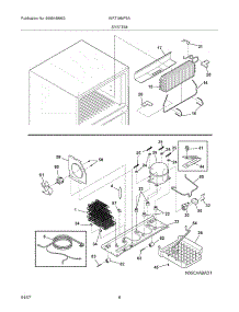 09 - System parts for White Westinghouse Refrigerator WRT18MP5AQW from AppliancePartsPros.com