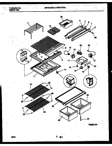 04 - Shelves And Supports parts for Frigidaire Refrigerator WRT21BGAY0 from AppliancePartsPros.com