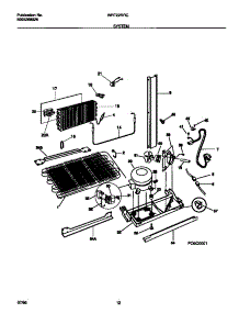 05 - System parts for Frigidaire Refrigerator WRT22RRCD0 from AppliancePartsPros.com