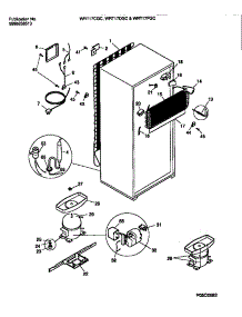 05 - Cooling System parts for Frigidaire Refrigerator WRT17FGCD0 from AppliancePartsPros.com