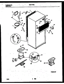 05 - System And Automatic Defrost Parts parts for Frigidaire Refrigerator WRT17FGAW0 from AppliancePartsPros.com