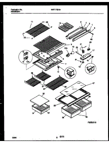 04 - Shelves And Supports parts for Frigidaire Refrigerator WRT17GHAD0 from AppliancePartsPros.com