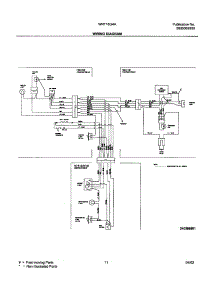 11 - Wiring Diagram parts for White Westinghouse Refrigerator WRT18G4AQ4 from AppliancePartsPros.com