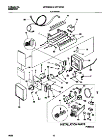06 - Icemaker parts for Frigidaire Refrigerator WRT18DGCD1 from AppliancePartsPros.com