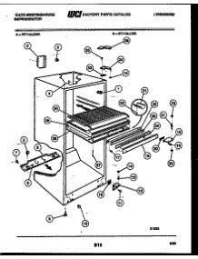 03 - Cabinet Parts parts for Frigidaire Refrigerator RT114LLH3 from AppliancePartsPros.com