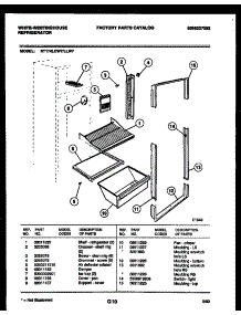 05 - Shelves And Supports parts for Frigidaire Refrigerator RT114LCW7 from AppliancePartsPros.com