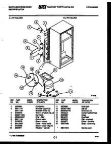 06 - System And Automatic Defrost Parts parts for Frigidaire Refrigerator RT114LLW3 from AppliancePartsPros.com
