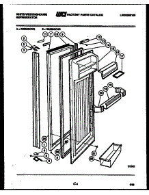 03 - Cabinet Parts parts for Frigidaire Refrigerator RT140LCV1 from AppliancePartsPros.com