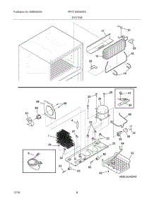 09 - System parts for White Westinghouse Refrigerator WRT21MG3AWQ from AppliancePartsPros.com