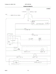 10 - Wiring Schematic parts for White Westinghouse Refrigerator WRT21MR7AS6 from AppliancePartsPros.com