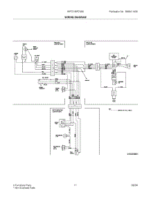 11 - Wiring Diagram parts for White Westinghouse Refrigerator WRT21MR7AS6 from AppliancePartsPros.com