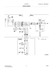 11 - Wiring Diagram parts for White Westinghouse Refrigerator WRT8G3EWC from AppliancePartsPros.com