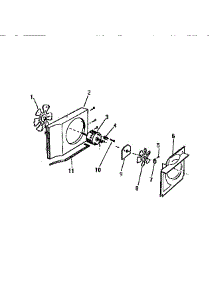 04 - Air Handling parts for Frigidaire Air Conditioner AC042J7A1 from AppliancePartsPros.com