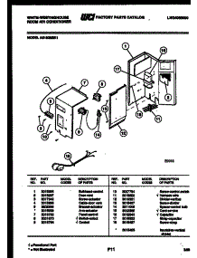 03 - Electrical Parts parts for Frigidaire Air Conditioner AS182M2K1 from AppliancePartsPros.com