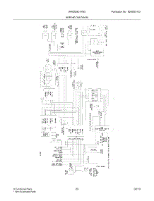 23 - Wiring Diagram parts for White Westinghouse Refrigerator WWSS2601KW2 from AppliancePartsPros.com