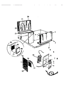 03 - Control Parts parts for Frigidaire Air Conditioner AS189J2K1 from AppliancePartsPros.com