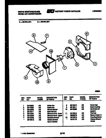 04 - Air Handling Parts parts for Frigidaire Air Conditioner AS187L2K7 from AppliancePartsPros.com