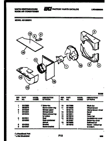 04 - Air Handling Parts parts for Frigidaire Air Conditioner AS182M2K1 from AppliancePartsPros.com