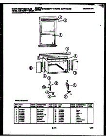 06 - Cabinet And Installation Parts parts for Frigidaire Air Conditioner AS139L1K1 from AppliancePartsPros.com